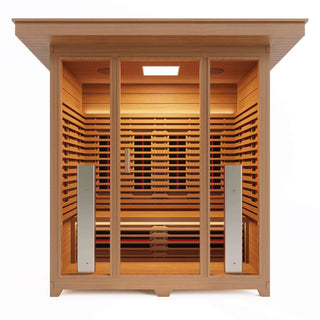 HealthHQ Radiant Outdoor Full Spectrum Sauna - HealthHQ