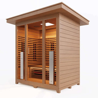 HealthHQ Radiant Outdoor Full Spectrum Sauna - HealthHQ