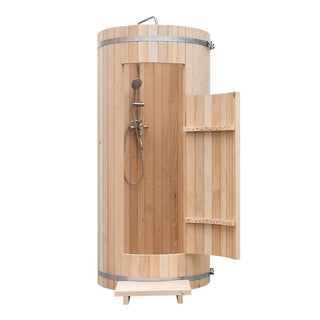 HealthHQ Oasis Outdoor Cedar Shower - HealthHQ