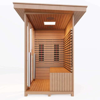 HealthHQ Radiant Outdoor Full Spectrum Sauna - HealthHQ