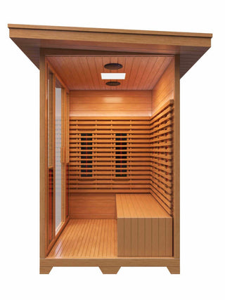 HealthHQ Radiant Outdoor Full Spectrum Sauna - HealthHQ