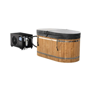 HealthHQ Arctic Stainless Ice Bath + Storm Plus Chiller Bundle - HealthHQ