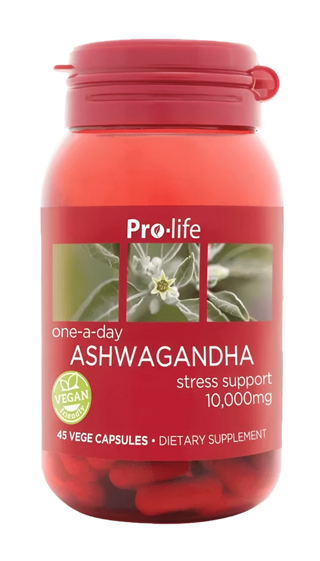 Pro-life Ashwagandha (10,000mg) 45 Capsules - HealthHQ