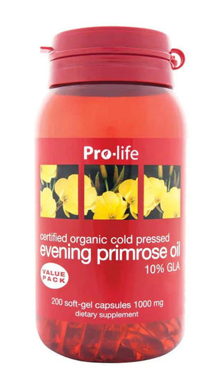 Pro-life Evening Primrose Oil (1,000mg) Softgels - HealthHQ