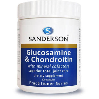 Sanderson Glucosamine & Chondroitin With Co-Factors 200 Capsules - HealthHQ