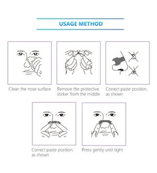 CLEAR Nasal Strips GeeEnpas