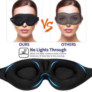 HealthHQ Adjustable 3D Sleep Mask - HealthHQ