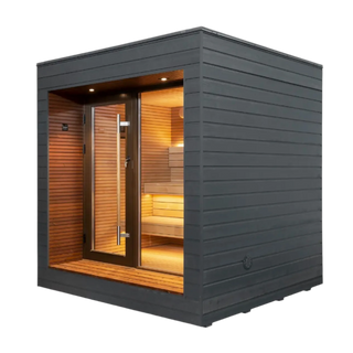 HealthHQ Aurora Outdoor Traditional Cabin Sauna