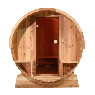 HealthHQ Sentinel Outdoor Traditional Barrel Sauna