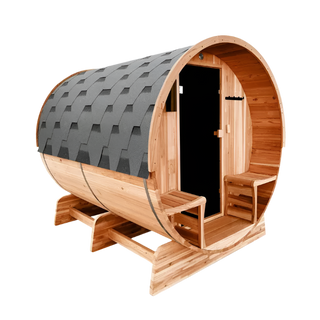 HealthHQ Sentinel Outdoor Traditional Cabin Sauna