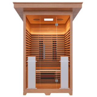 HealthHQ Radiant Outdoor Full Spectrum Sauna HealthHQ