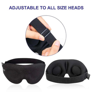 HealthHQ Adjustable 3D Sleep Mask - HealthHQ