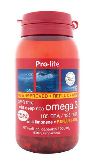 Pro-life Omega 3 (1000mg) Softgels - HealthHQ