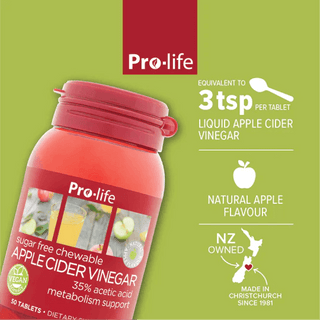 Pro-life Apple Cider Vinegar 150 Tablets - HealthHQ