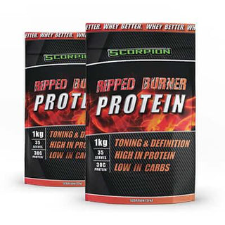 Scorpion Supplements Ripped Burner Protein 1kg - HealthHQ