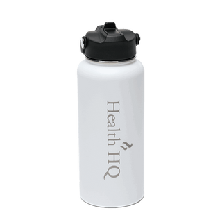 HealthHQ Premier Insulated Stainless Drink Bottle (+ 3 Lid Types) - HealthHQ