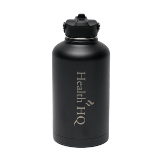 HealthHQ Premier Insulated Stainless Drink Bottle (+ 3 Lid Types) - HealthHQ