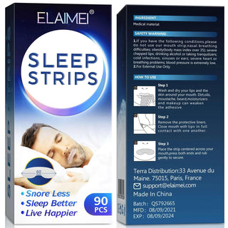 Elaimei Mouth Tape Sleep Strips Bundle HealthHQ