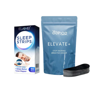 Eelhoe and Elaimei Sleep Strip Mouth Tape Combo Bundle HealthHQ