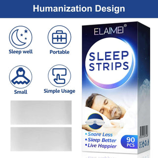 Elaimei Mouth Tape Sleep Strips Bundle HealthHQ