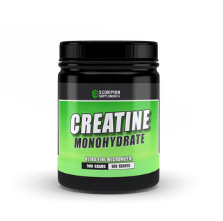 Scorpion Supplements Creatine Monohydrate (500g) - HealthHQ