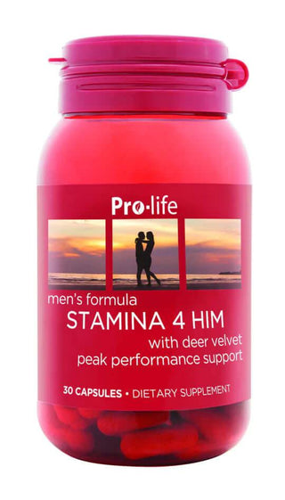 Pro-life Stamina 4 Him 30 Capsules - HealthHQ