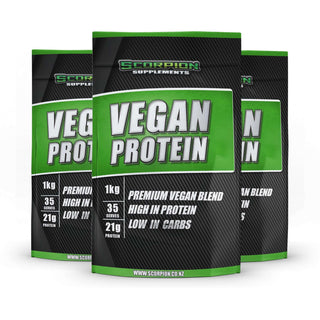 Scorpion Supplements Vegan Protein 1kg - HealthHQ