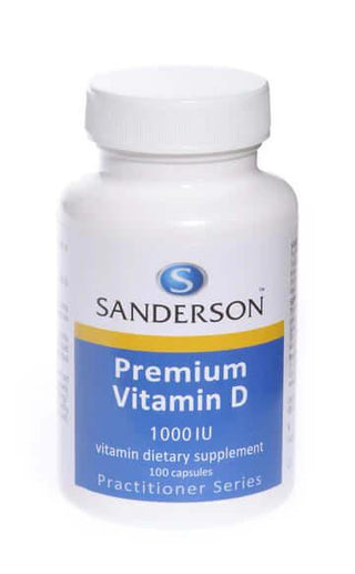 Sanderson Premium Vitamin D3 1000 IU 100 Capsules - HealthHQ