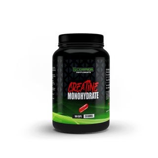 Scorpion Supplements Creatine Caps (300g) 100 Capsules - HealthHQ